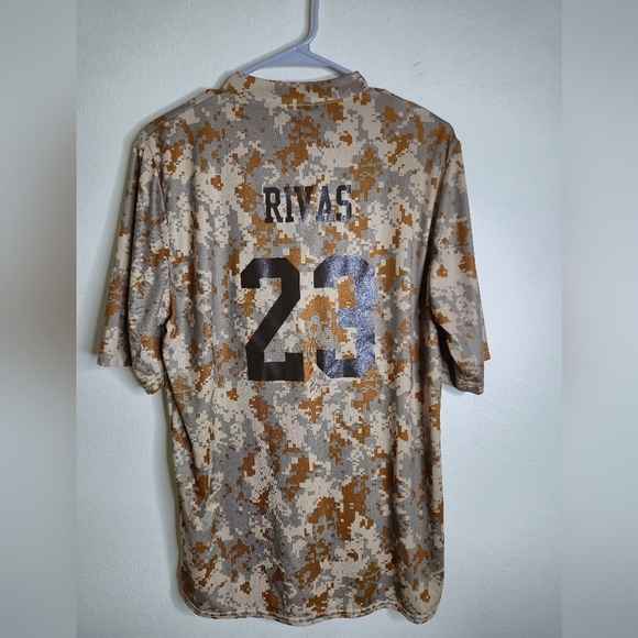 Brown Camouflage Jersey with Padres Design - Picture 6 of 7